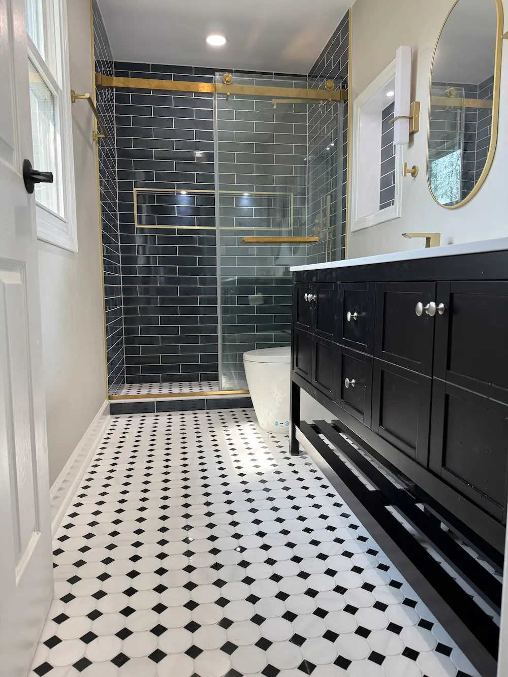Bathroom remodeling project