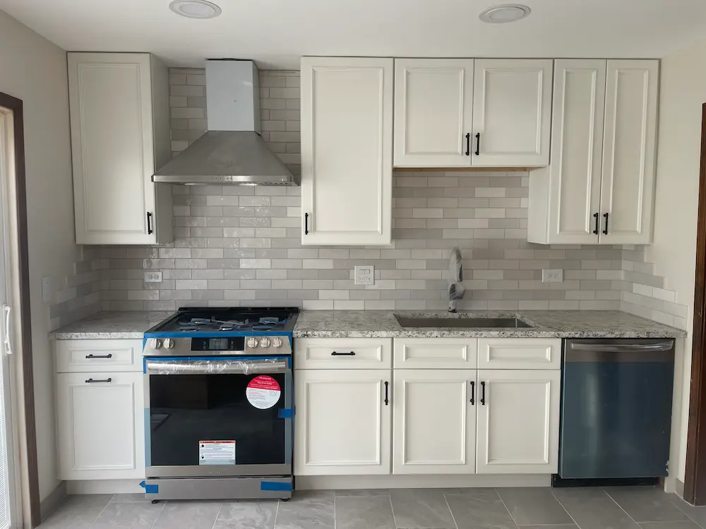 Kitchen and cabinet remodeling project